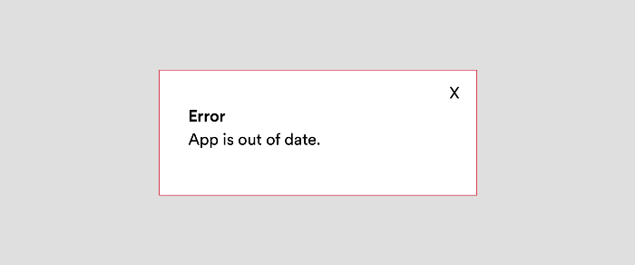 bad error message for podcast